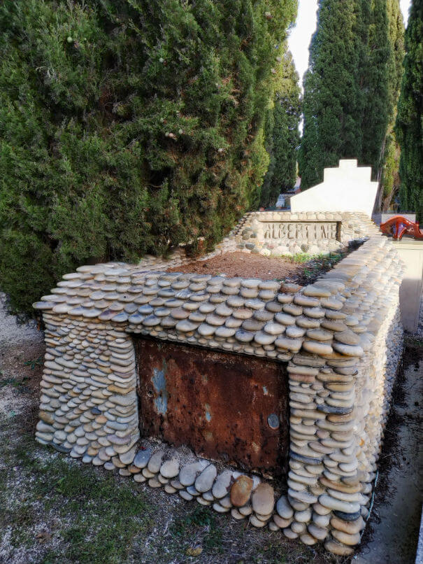 research at Sarrazin’s two burial sites